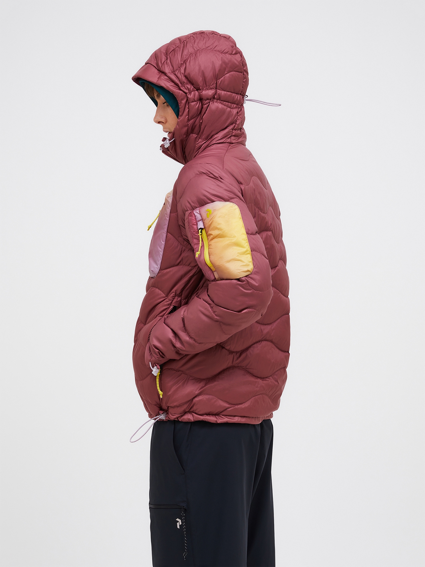 Helium AOP Utility Down Hood Jacket Women - Afbeelding 4